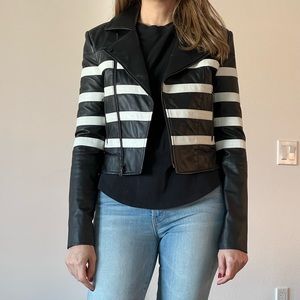 Leather Moto Jacket